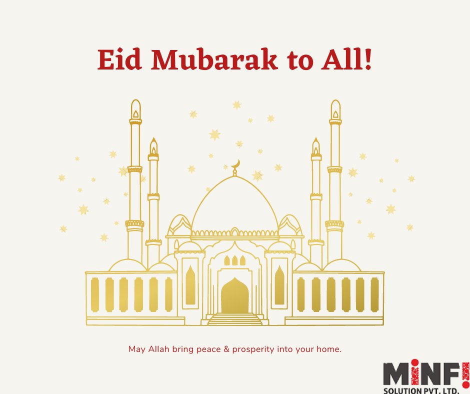 minfisolution's tweet photo. On the auspicious occasion of Eid, Minfi solution wish you the most wonderful opportunities and most impressive success stories with the blessings of Allah…. Eid Mubarak to you.

#minfisolution #eidmiladunnabi #eidmubarak #happyeidmubarak #webdevelopment #digitalmarketing #bhfyp https://t.co/CK1Vu74osA
