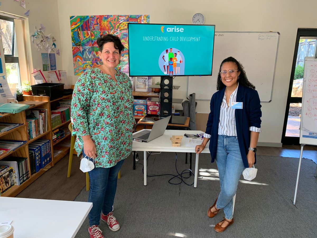 Arise was invited to Generations School to provide training for their teachers around understanding social and emotional development in children. If you would like us to come to your school or organization, pop us an email at training@arisefamily.org
