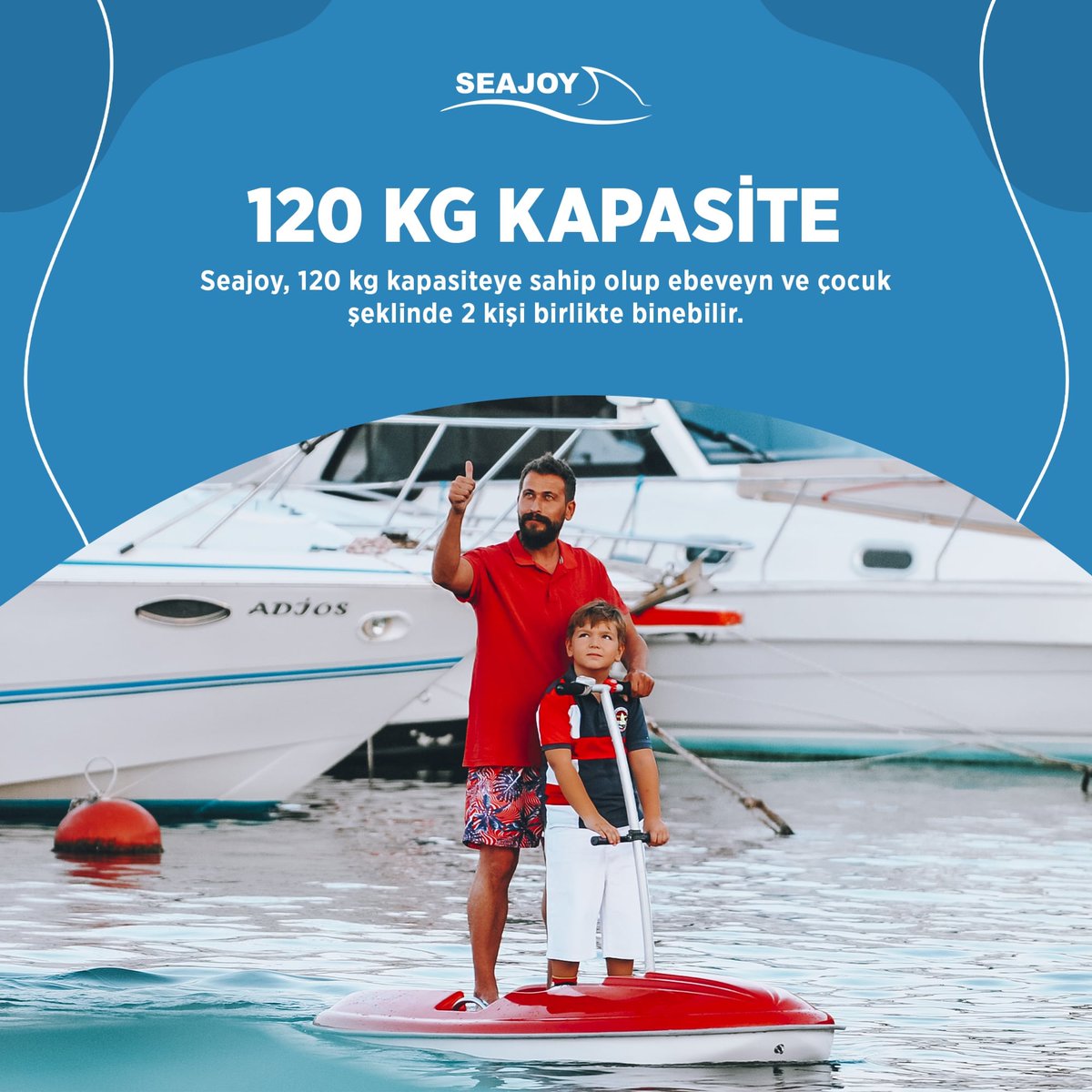 seajoycomtr's tweet photo. Seajoy 120 kilogram kapasiteye sahip olup ebeveyn ve çocuk şeklinde 2 kişi binebilir.

#Seajoy https://t.co/OESLzsLeAo