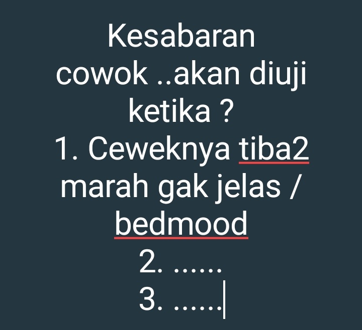 faktacowok's tweet photo. Nomer 2 &amp; 3 kira2 apa nih ? Coba tambahin... https://t.co/3JvjT87QnI
