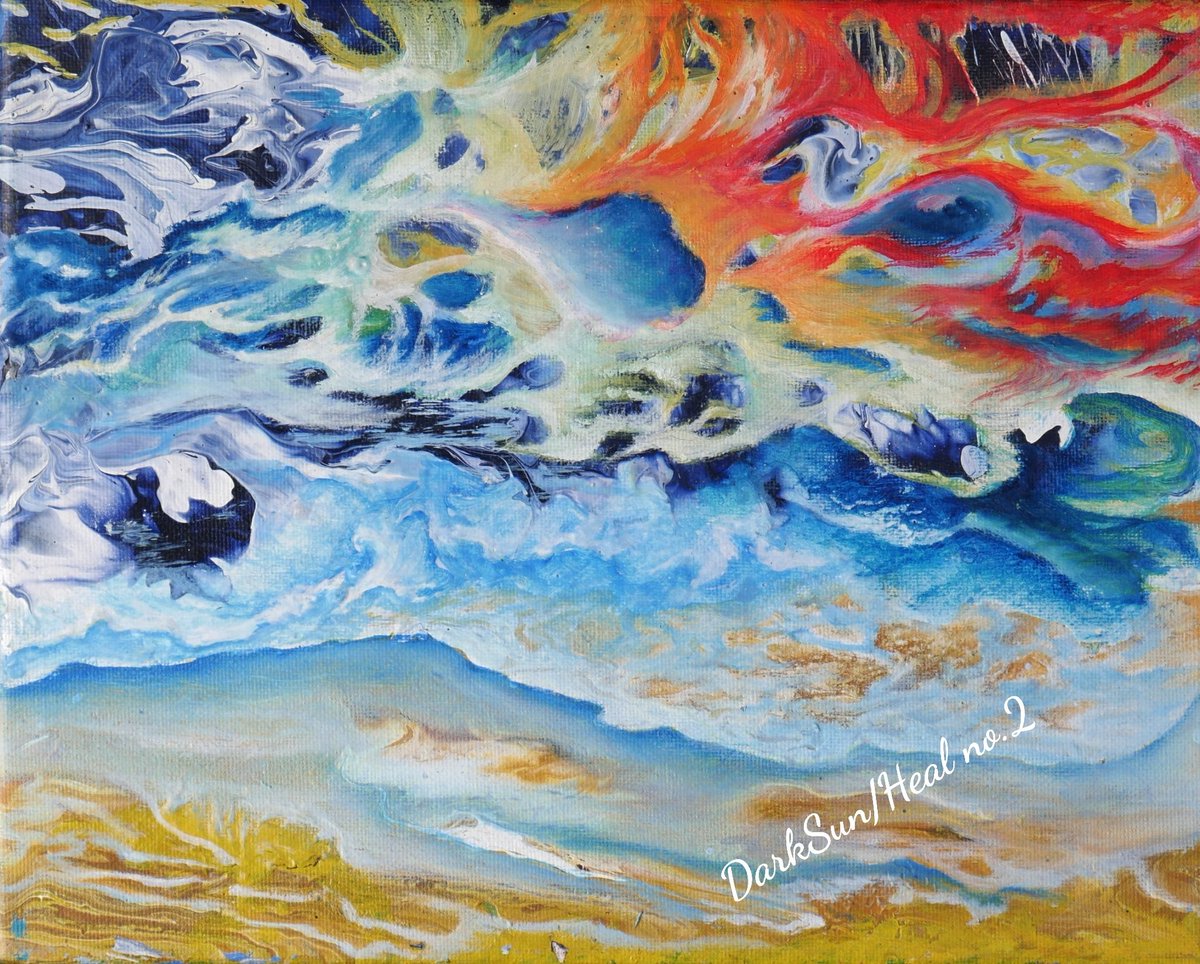 DarkSun_888's tweet photo. 🌊..allowing yourself to feel, admitting that you’re hurting and embracing it with your courage.
DarkSun/ Heal no.2 "Go with the flow"  https://t.co/GSbqfTu4j1
🌊🎨🖌️💙
I hope you like my artwork.
#NFTs #nftcollector #NFTthaiartist https://t.co/Hya4o0H9YZ