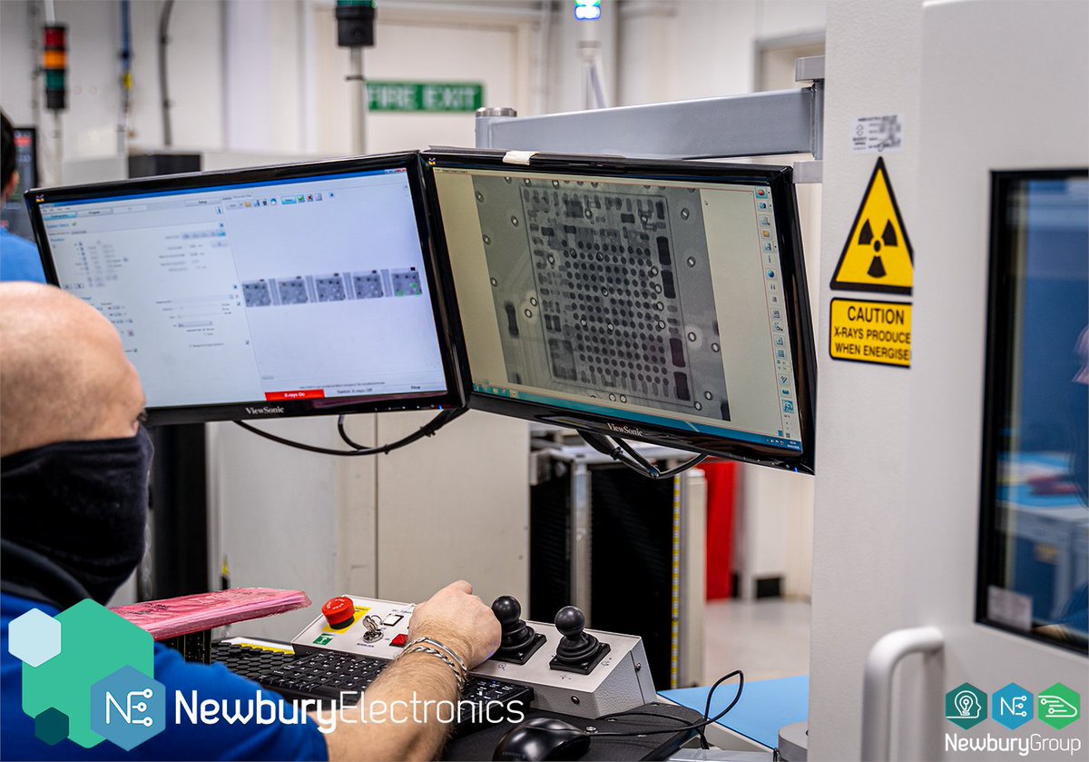 ➡️ X-RAY INSPECTION | Increasingly components have solder pad connections that can't be visibly inspected, i.e. BGA/QFN, so they need to be inspected via x-ray.
Equipped with a Nikon XTV160 X-ray machine, we X-ray inspect components like this as standard.
#quality #PCBA #UKmfg