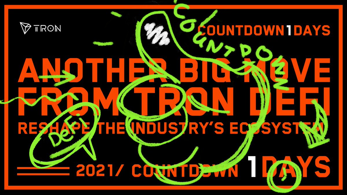 trondao's tweet image. 👀The last day giving your guess of the upcoming #TRON DeFi ecosystem newest event!

🆙What will come?

✅Leave your answer to share the #TRON merch💪