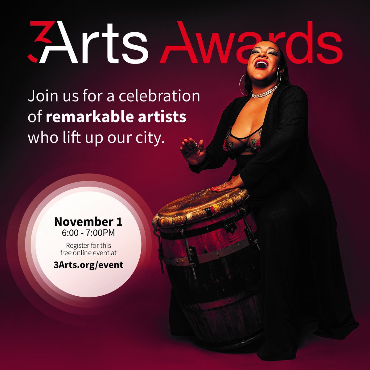 dancetanj's tweet photo. Grateful and honored to be named a 2021 Make a Wave artist. Confirmation to continue the work acknowledged and received. 
I’m attending the free virtual 3Arts Awards on Nov. 1st. Come thru!! Register at https://t.co/2MzeZwl8Oa. https://t.co/6UbnpKFl0j