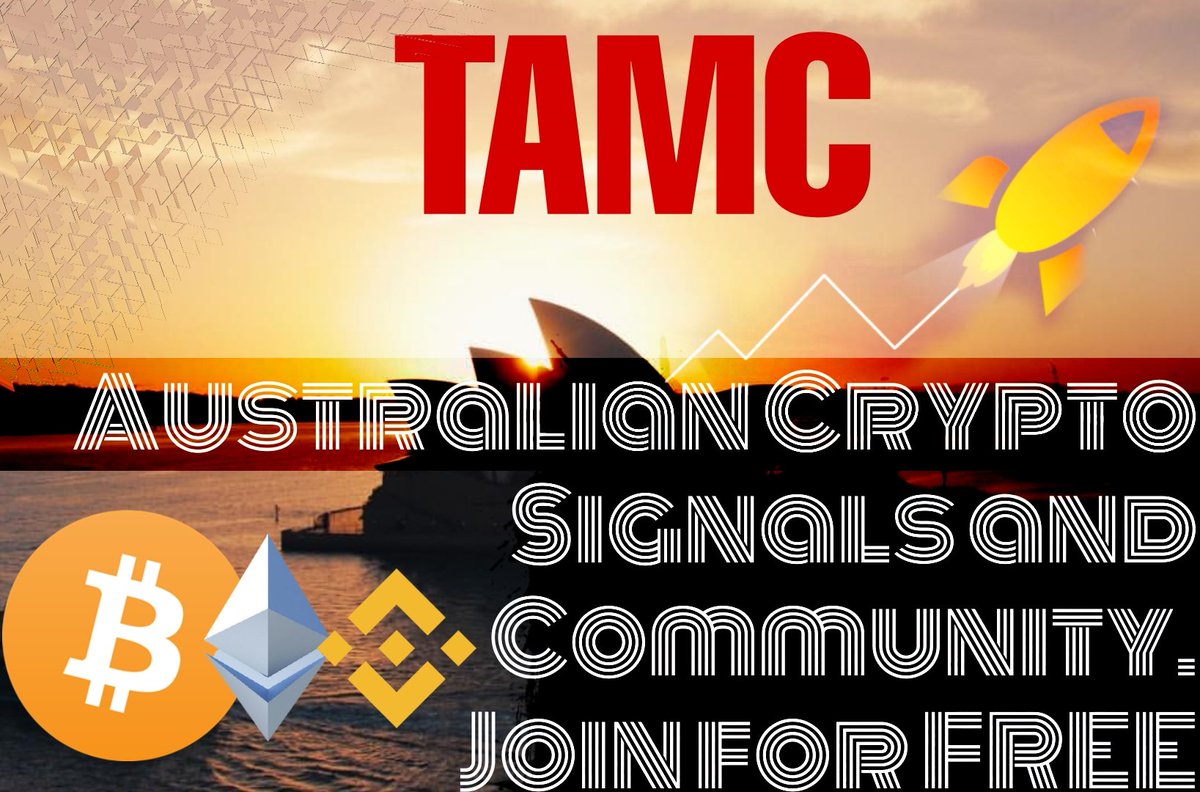 TwoCoinz_'s tweet image. Introducing The Australian Millionaires Club - TAMC public group. 

✅FREE Signals
✅Learn from Crypto legends
✅Join Australia's most helpful crypto community 

❤️All backgrounds welcome

Join us on Telegram
t.me/joinchat/S8KwP…
