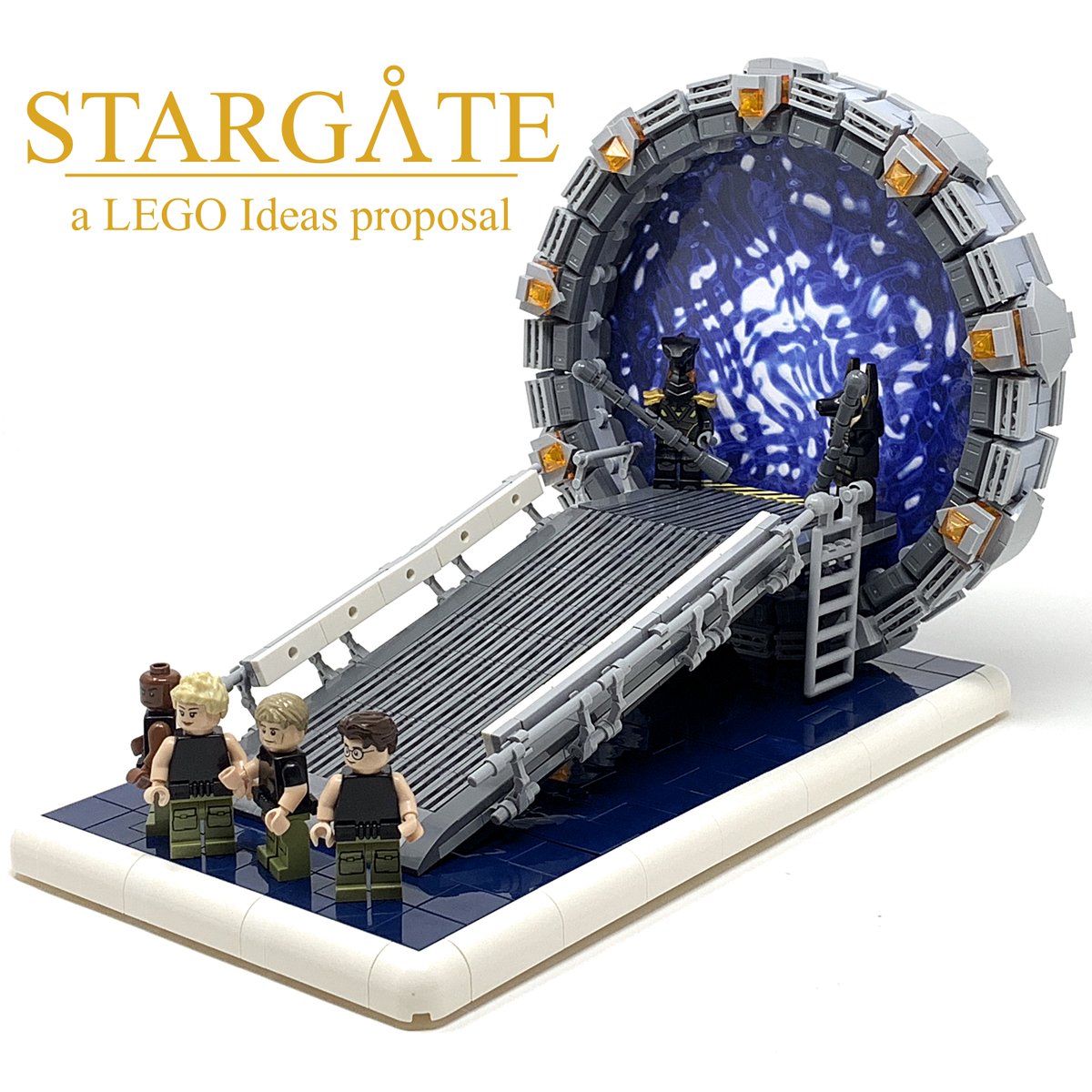 We're now less than 500 away from the halfway mark, the major 5,000 milestone.

If you're a fan of sci-fi in general, and #Stargate in particular, check out this link. If enough vote for it, LEGO could decide to turn it into an act set!

#WeWantStargate

ideas.lego.com/projects/fb062…