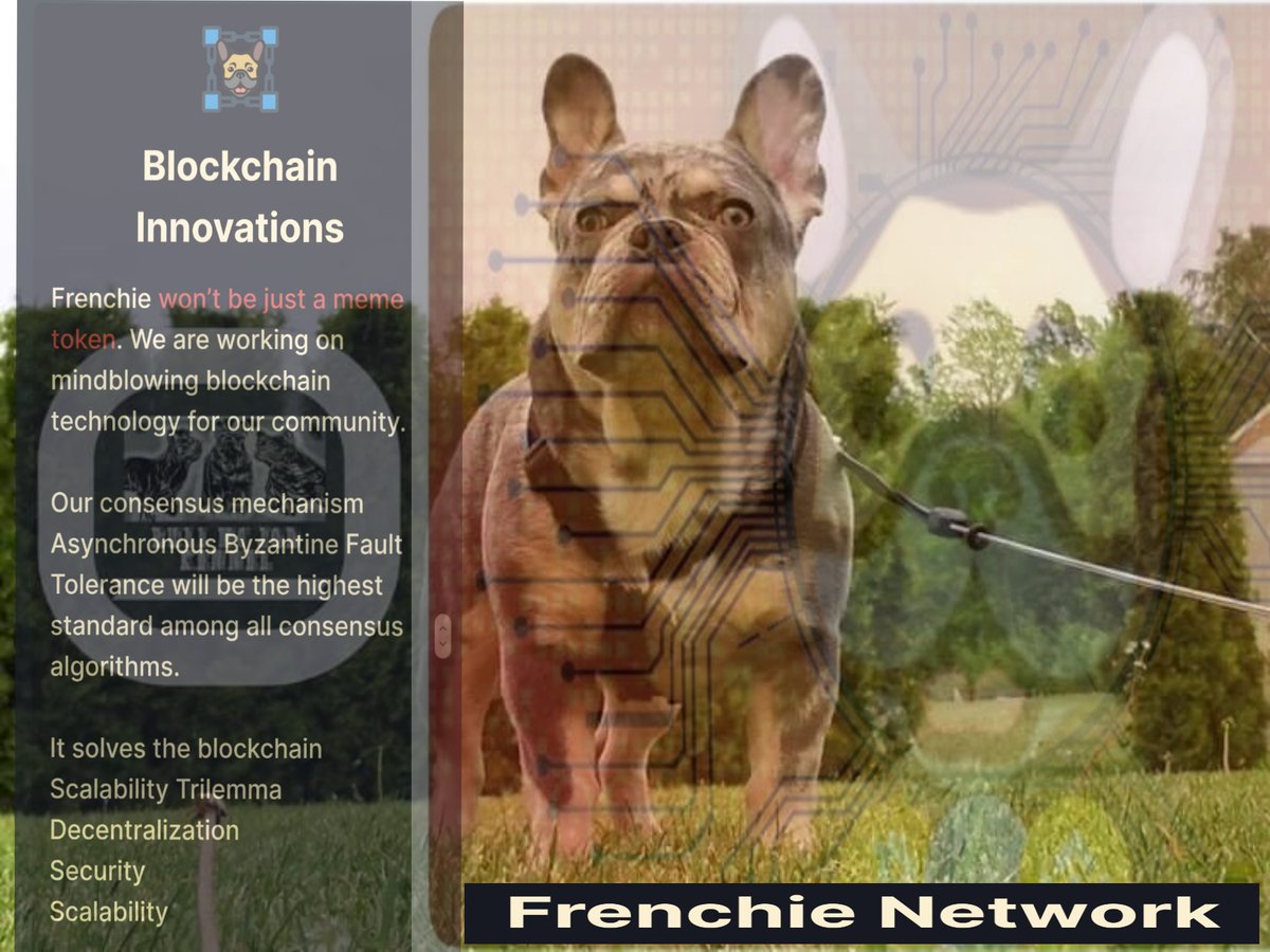 ManayKurdapya's tweet photo. Frenchie Network MORE THAN JUST A MEME!!!!!!!!!!!!!!!!

Lets go $fren
#Frenchielover
#BullMcJod https://t.co/dmLQw2imMN