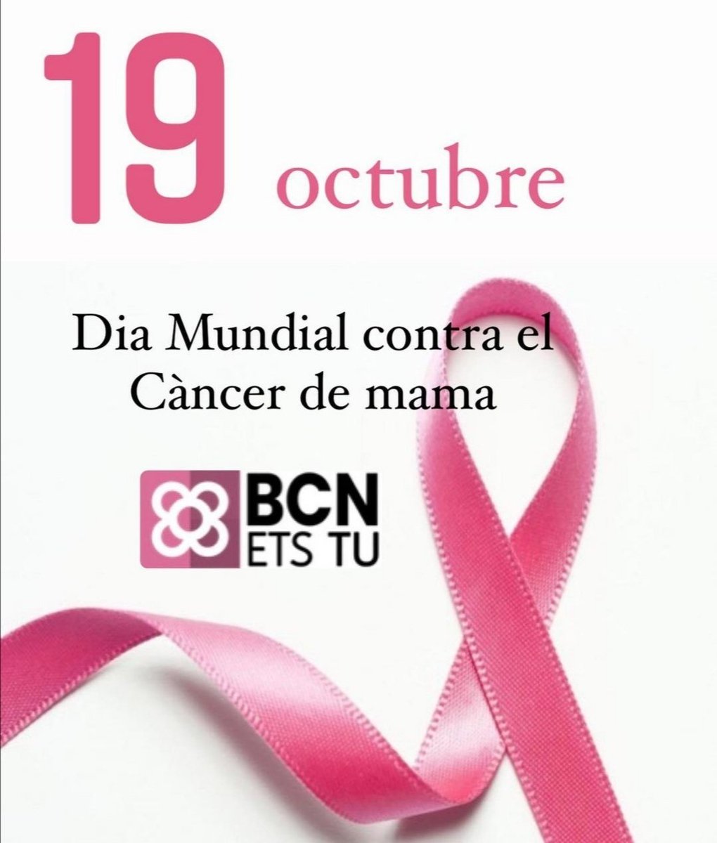 Tota la societat tenim un compromís en aquesta lluita. 🌷

#bcnetstu
#solidaris
#diamundialcancerdemama