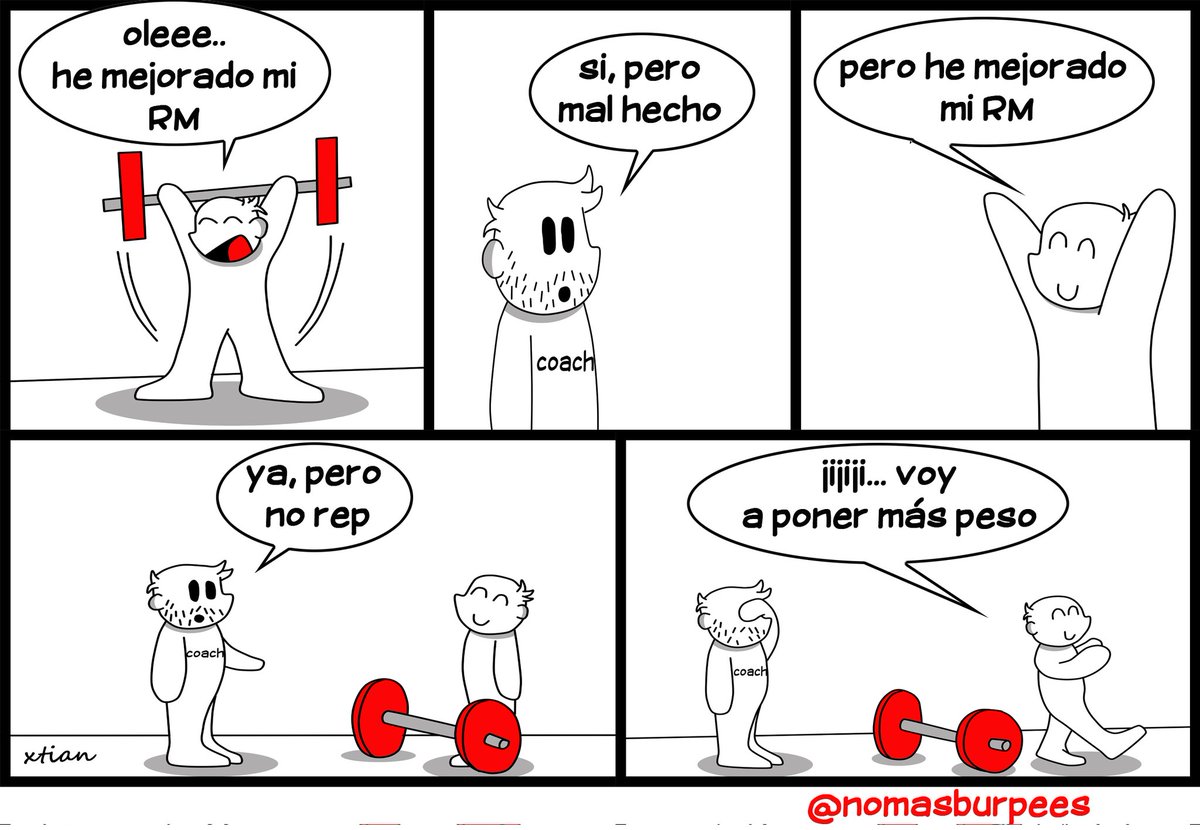 Espero que vosotros lo hagáis mejor que yo #CrossFit #comic