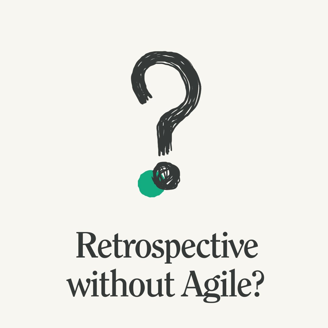 #Retrospective without #Agile? 🧐
Sure!
If you want to constantly improve your processes, retrotool.io will help you create space for sharing #knowledge and #experience. That allows you to boost the results and quality of each project. 
🔥 Not only the "agile" one!