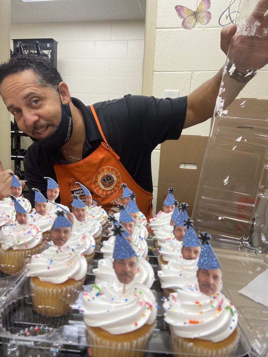 Happy Birthday Marcus!! All the best to you and this year!! Thank you Mrs Marcus for the Marcus cupcakes!! ⁦<a href="/MarcusSuarez10/">Marcus Suarez #245</a>⁩ ⁦<a href="/BrettTHD/">Brett Stephens</a>⁩ ⁦<a href="/BrianGuerard/">Brian G</a>⁩