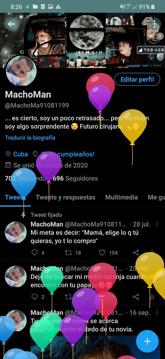 MachoMa91081199's tweet photo. Perfil con globitos x aqui😁 https://t.co/nm1LNFLCbs
