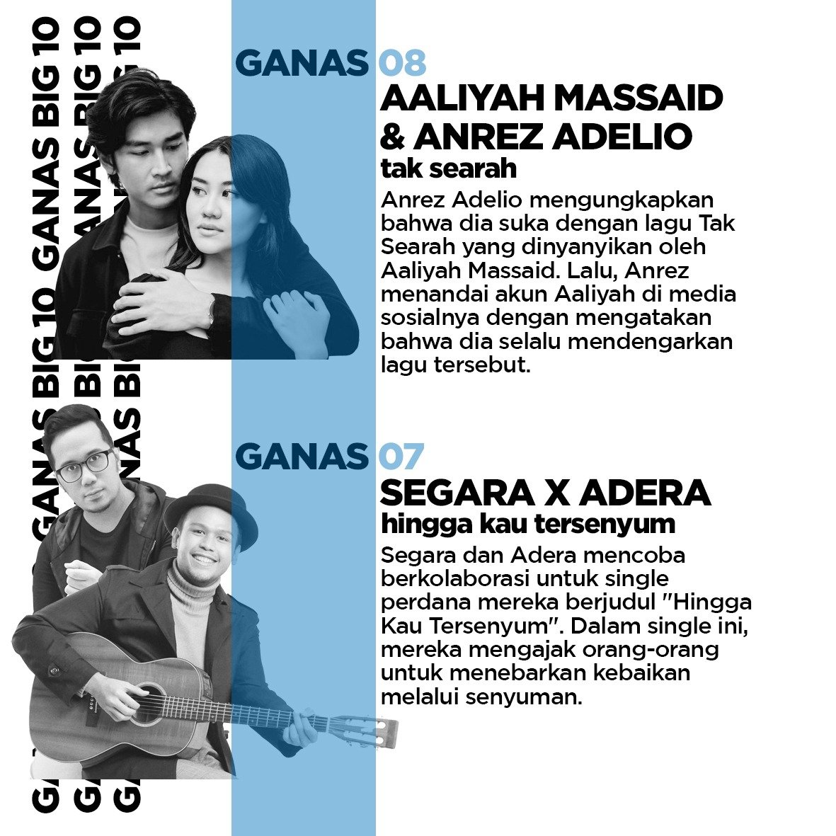gen1031fmsby's tweet photo. Yok dukung lagu favoritmu dikolom komen.
#tanggalagu
#pilotz
#royjeconiah
#segara
#adera
#dewa19
#virzha
#judika
#afgan
#robinthicke
#aaliyahmassaid
#anrezadelio https://t.co/5qrxhzfxvD