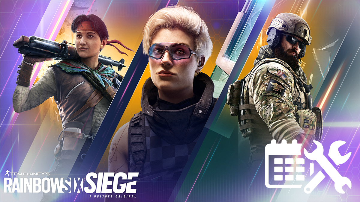 UbiSupportFR's tweet photo. Opérateurs,

🛠 Une maintenance aura lieu sur #RainbowSixSiege aujourd'hui pour le déploiement du patch Y6S3.3 !

🕑 Durée prévue : 30mn.

💻 Sur PC à partir de 15h.
🎮 Sur XBOX à partir de 16h.
🎮 Sur Playstation à partir de 17h. https://t.co/K1M7WXXsVN