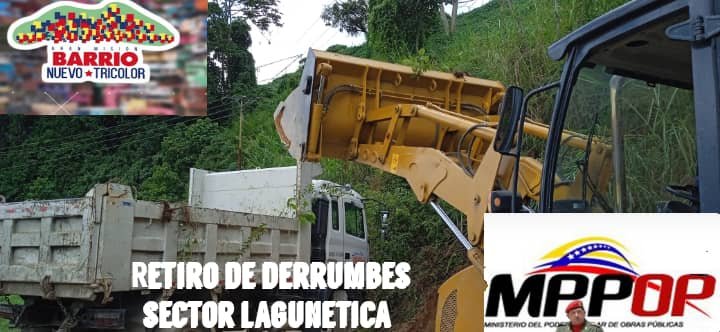 GReynzerRojasO's tweet photo. #EsNoticia 📰 La Gran Misión #BNBT continúa el plan de atención especial al eje carretero Lagunetica - El Jarillo, para atender los derrumbes y limpiezas de cunetas afectados  por las fuertes lluvias

#OlaDeSolidaridadPorÁlexSaab #19Oct @GRaulparedes @Barrio_Tricolor https://t.co/psQgZfhdW9