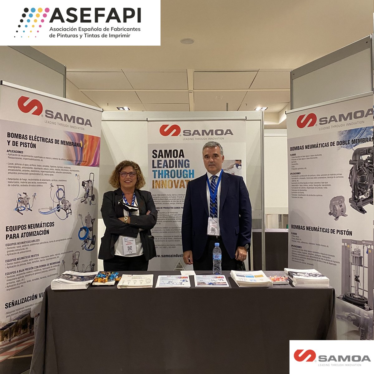 samoaindustrial's tweet photo. ¿Estás visitando el XXIX Congreso Técnico @Asefapi_Es ? ¿Has visto ya nuestro punto de información?
¡Pues nuestro equipo te está esperando, listo para resolver todas tus dudas! 👉https://t.co/HVBGT4rMMJ
#SAMOAindustrial #SAMOAgroup #ASEFAPI #congresotecnicoASEFAPI https://t.co/LcrTXNWHkT