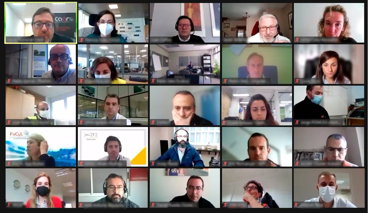 Hoy se ha celebrado la Jornada II del Foro de #Excelencia40 de los Clusters de #Automoción con la participación de KH VIVES (Valencia) y Linde Wiemann (Zaragoza) Han compartido su experiencia con #blockchain y #gemelodigital