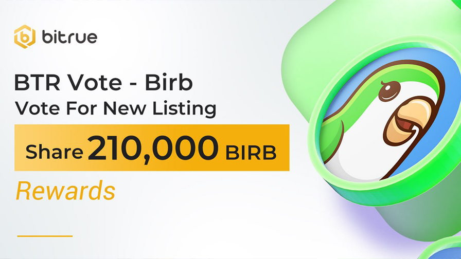 BirbDefi's tweet photo. Vote for $BIRB to be listed on @BitrueOfficial! 

New round of the #BTRVote starts @ 11:00 UTC on Oct 20th! 

Use your $BTR to vote for $BIRB @BirbDefi.

You can earn staking rewards of 210,000 $BIRB! 

BTR Voting is available on app and web. https://t.co/xu29pFNImc https://t.co/Q9j7U8q0XK