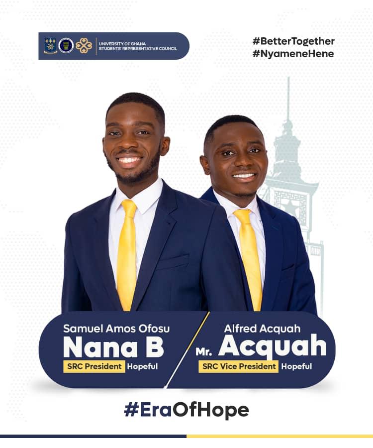 sahabela's tweet photo. Come Wednesday, victory ahead! Era of Hope!

VOTE #️⃣1️⃣ for Nana B as  the Next UG SRC President 
#EraOfHope 
#LegonElections https://t.co/2Zh1spJrPn