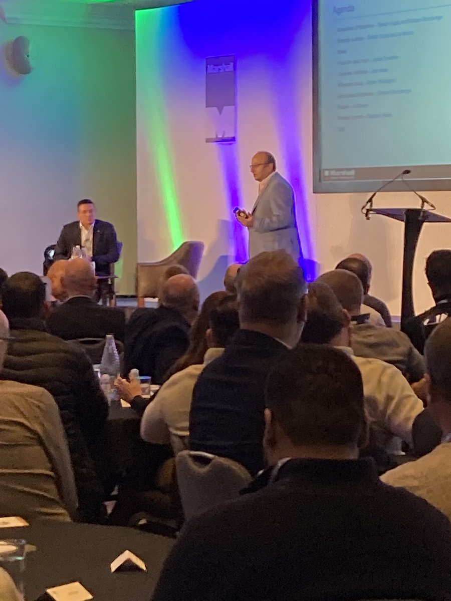 ShelleyLogan's tweet photo. #onemarshall CEO kicking off the main session ⁦⁦@MarshallMotorGp⁩ ⁦@MarshallGroup⁩ https://t.co/MFIoQrFAMN