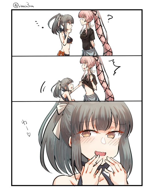 #絵柄が好みって人がいればいいなぁ艦これの百合が多め 
