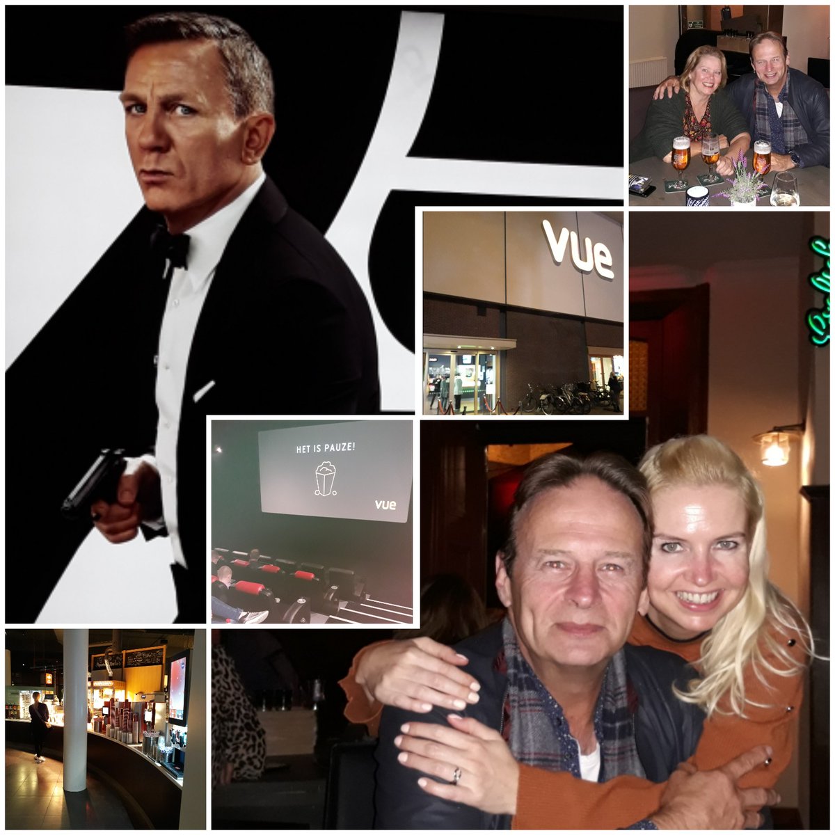 Liefste papa,  eindelijk hebben wij mekaar weer in de armen kunnen sluiten. ❤🥰 
Wat heb ik jou gemist, zo fijn om samen te zijn.
Net als vanouds gezellig naar de film en James Bond was echt mooi. 
Maar het allerbeste is dat wij mekaar konden knuffelen. <a href="/renebisselink/">renebisselink</a> 💕🤗