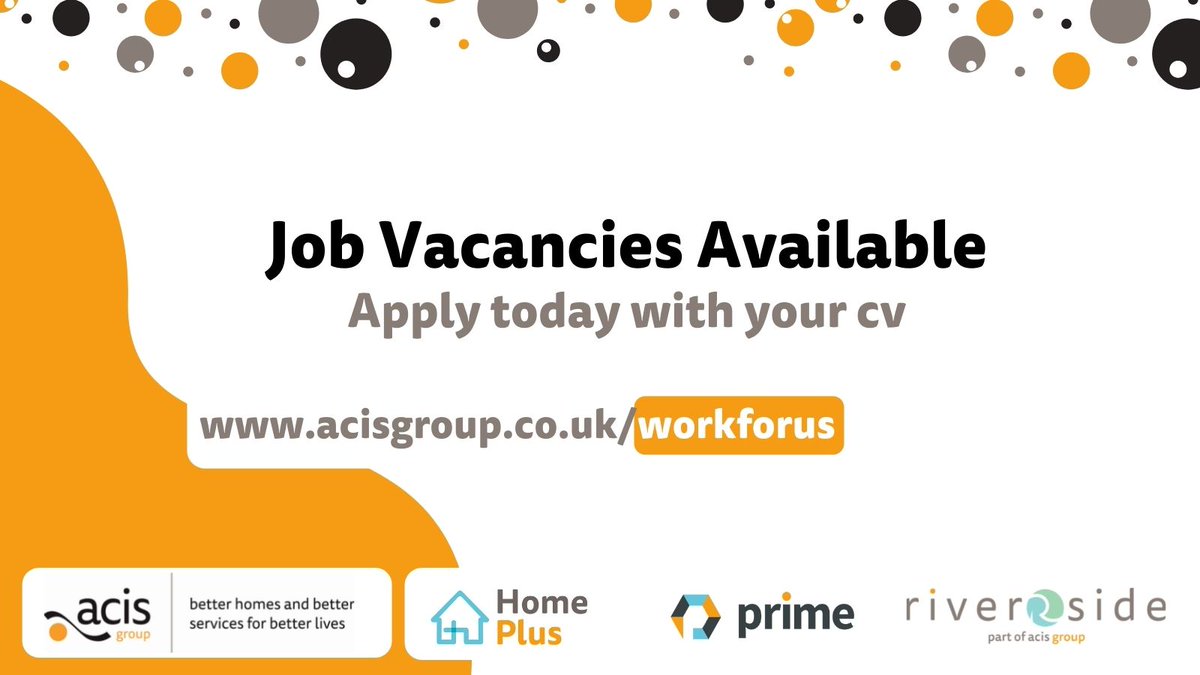 acisgroup's tweet photo. VACANCIES | We have vacancies across the group in Sheffield and Gainsborough.

If you have experience as a joiner, roofer, plasterer, decorator or bricklayer apply with your cv today. 

https://t.co/Sny3raZVRT https://t.co/3BvEJECQOy