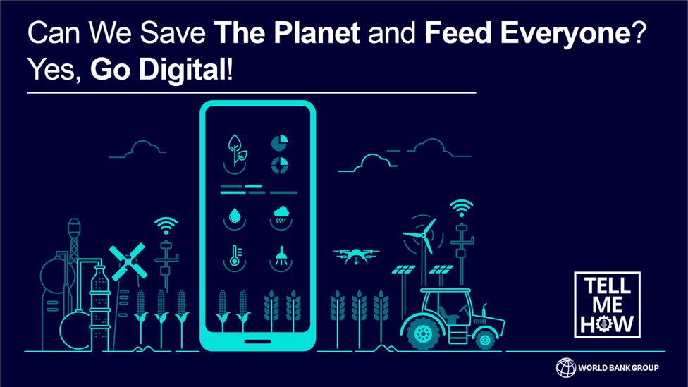 ousmane_diagana's tweet image. The #digitalization of the agri-food sector can connect 8 billion consumers globally to 600 million farmers. If you want to know how technology benefits farmers, consumers and markets, give this podcast a listen: wrld.bg/Yoai50GtBxo | #TellMeHow