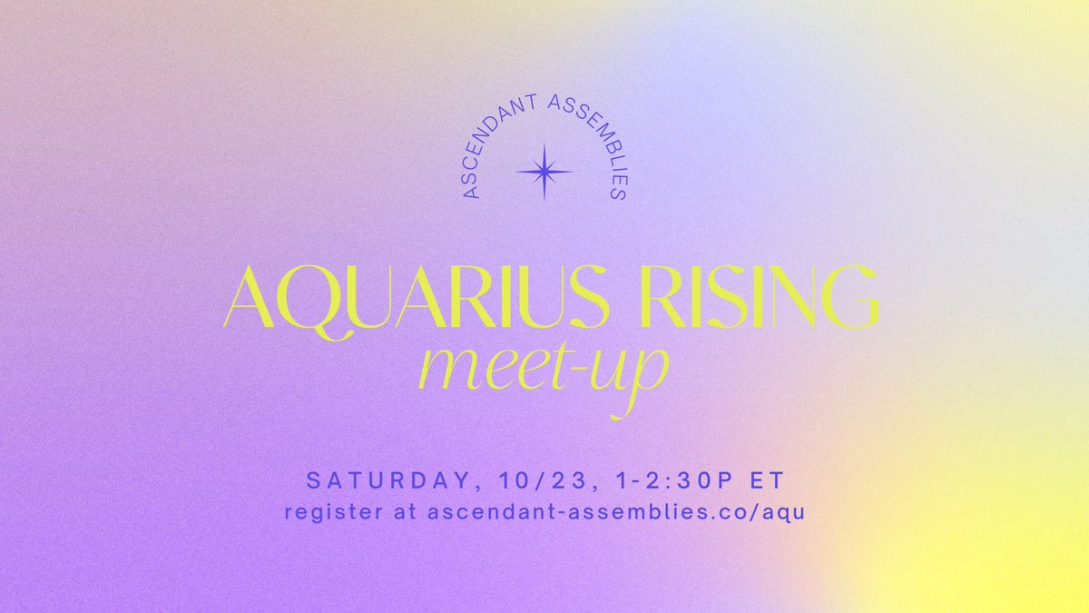 AscAssemblies's tweet photo. #AquariusRising friends, it’s time to connect once again this Saturn’s day! 

How has the hot mess of planets in Libra, trining your 1st house unfolded so far? What new knowledge has been illuminated for you?

Check the link in our bio for meet up info and join the discussion! https://t.co/v1pINuaZQn