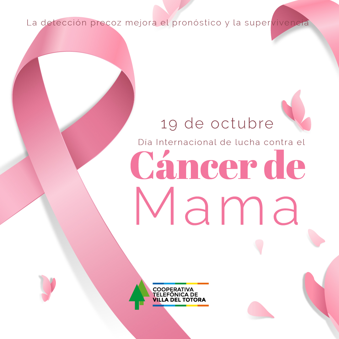 1 de cada 8 mujeres tendrá cáncer de mama a lo largo de su vida. En el día Internacional de lucha contra el  #CáncerdeMama, nos sumamos a la causa 👉 es de suma importancia realizarse los chequeos anuales y visitar regularmente tu ginecólogo