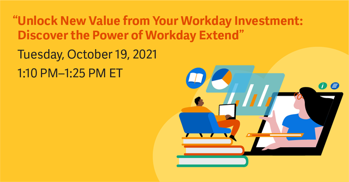GU_brandonlock's tweet photo. Learn how Workday Extend can help you build apps that meet the unique needs of your business. Watch our live group demo session at #GartnerSYM on October 19th at 1:10pm ET: https://t.co/8GmzRD4skM #IT #TeamWDAY https://t.co/N9wqvj3BgH