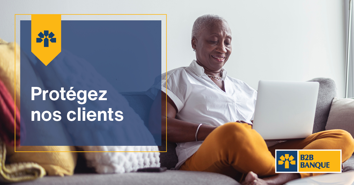 B2B_Banque's tweet photo. Nos mesures de sécurité sont en place pour offrir à vos clients un environnement bancaire sécurisé. Découvrez comment ils peuvent faire des opérations bancaires en ligne en toute confiance 👉 https://t.co/4cbeF7hXP8 
#MSC2021 https://t.co/fczfR4g7s4