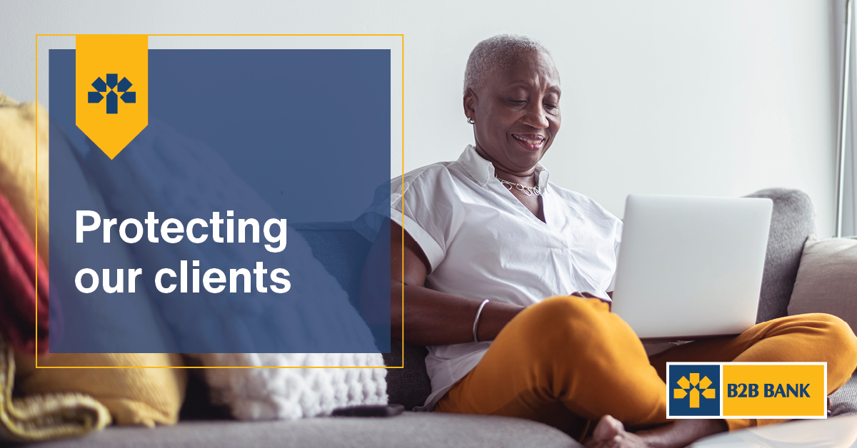 Our security measures are in place to provide your clients a secure banking environment. Learn how they can bank online with peace of mind 👉 ow.ly/Mdcx50Gr1IV 
#CSAM2021