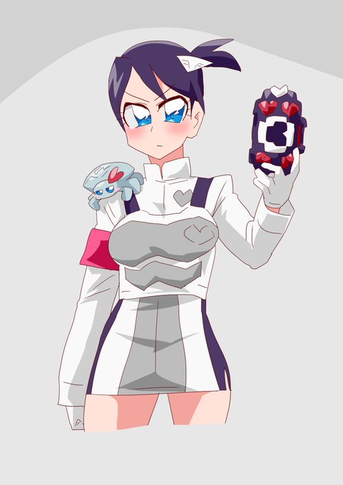 キュアデモンズに変身するカドミさん。最近降格された。 #キュアライダー #ライダー少女 