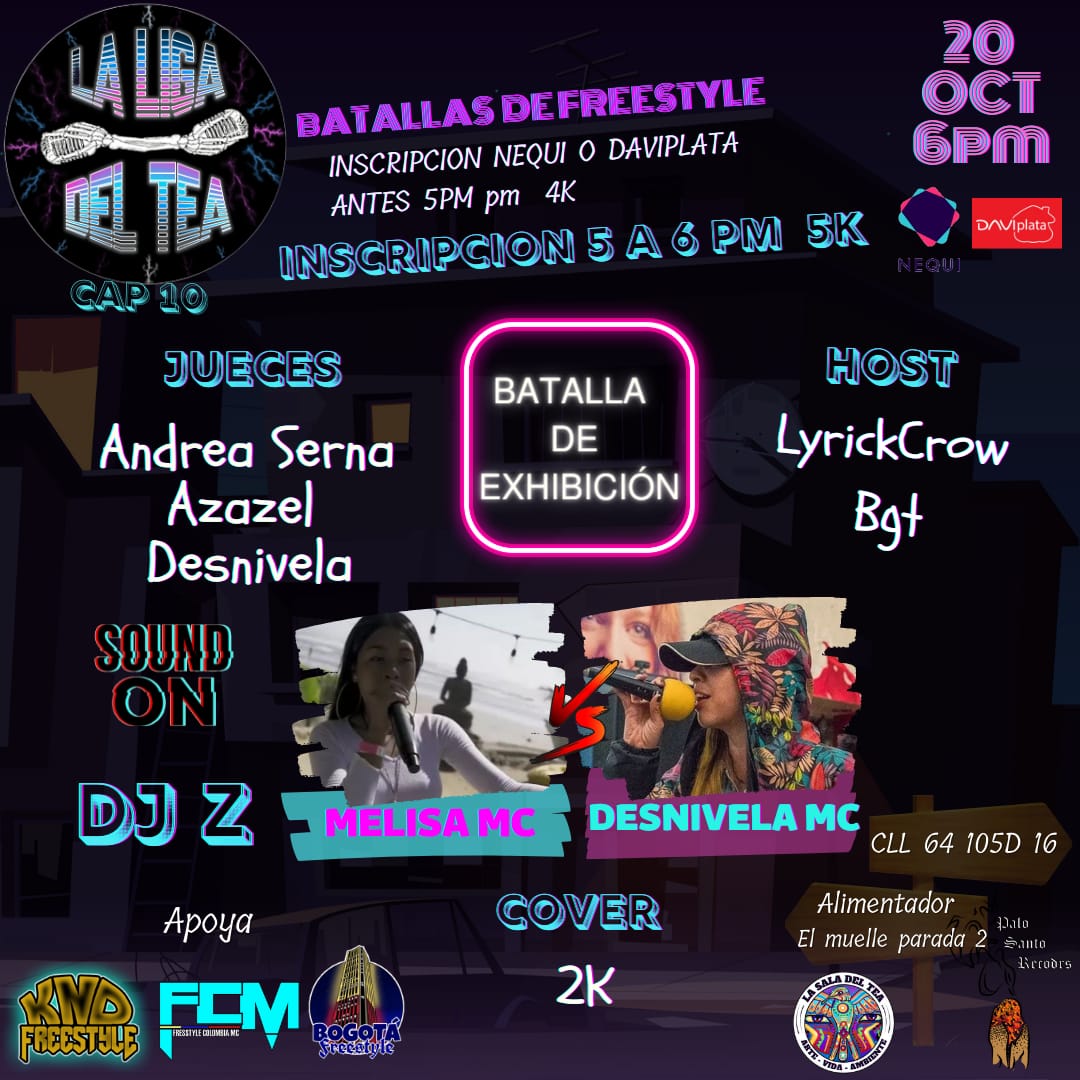 LaSaladeTea's tweet photo. #freestyle #FreeStyleLibre #rap #batallasderap #batalla https://t.co/vVdzjiCHYu