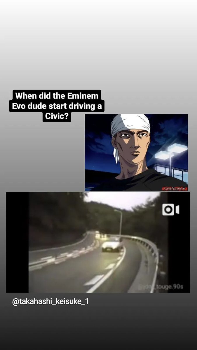 MissRetsukoFGC's tweet image. HAHAHAHAHAHAH EMINEM

#initiald #initialdmemes #kyoichisudo