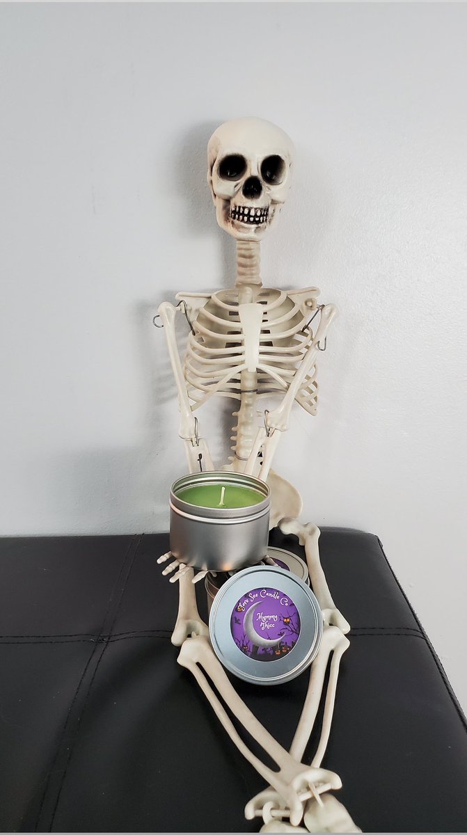 SB is especially proud of our final Wicca'd Games candle, Mummy Thicc! Scented with Caramel Apple, it's the quintessential fall scent. #halloween #fallscents #caramelapple #candles #smallbusiness #buysmall #foreseecandleco #foreseecandlecompany