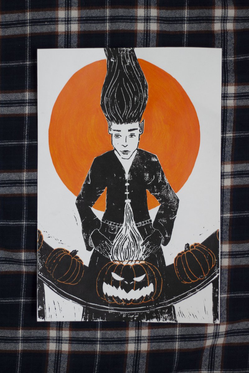 Spinaart1's tweet photo. 🎃 PUMPKIN MAKER 🎃

Disponible à l'unité, vous pouvez vous procurer désormais notre toute nouvelle linogravure sur le thème d'Halloween à 18,50€ seulement ! 

https://t.co/vqORh1forY https://t.co/DtsGscGOxG