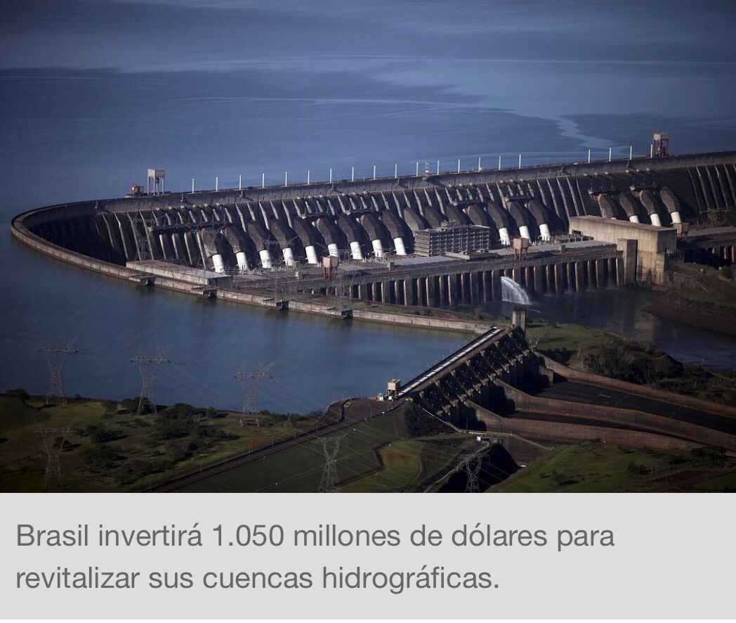 Jair Bolsonaro, anunció que su gobierno destinará U$S 1.050 millones de dólares para revitalizar las cuencas hidrográficas del país. El dinero de las obras saldrá de la privatización de la eléctrica estatal Eletrobras a lo largo de los próximos 10 años.
Fuente CGTN, China
