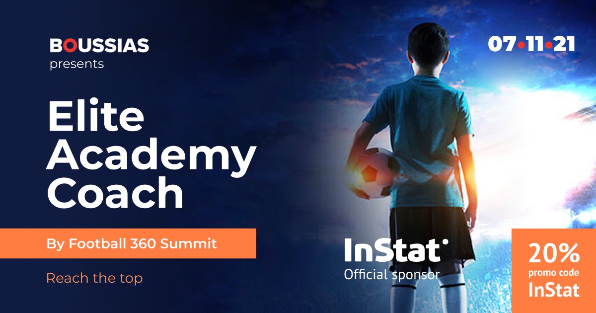 InStat Football on Twitter "InStat x Elite Academy Coach (Football 360