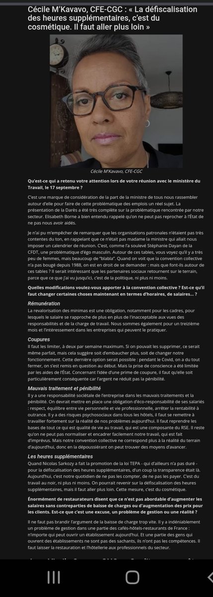 HCR_CFE_CGC's tweet photo. Rencontre du 13 septembre et la CFE CGC HCR est favorable au 13 ème mois sous condition qu'il soit un réel 13 ème mois at non un 13 ème mois annualise sur 12 if you see what i mean.... https://t.co/70WypKlVrL