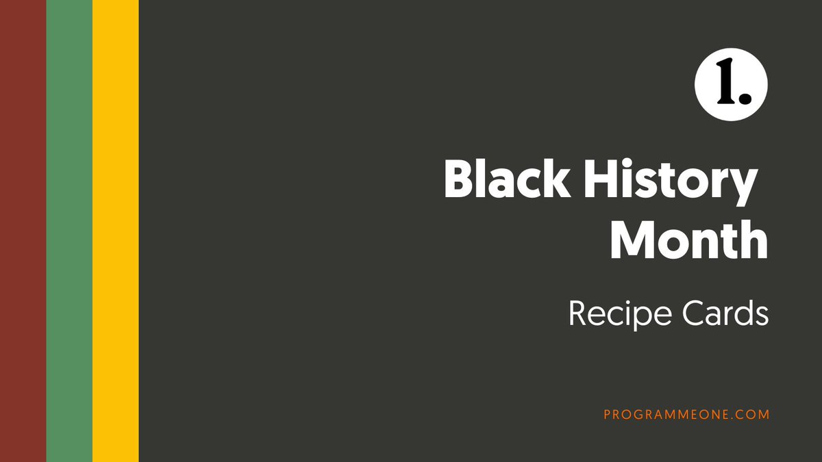 ProgrammeOne's tweet photo. As part of #BlackHistoryMonthUK we are sharing some of our favourite recipes.

Why not give one (or more) a go a home? Don't forget to tag us!

Download the PDF here: https://t.co/czTAbRXPPB

#BlackHistoryMonth2021 #BlackHistoryMonth #BlackHistory https://t.co/9JXVaJDH0N
