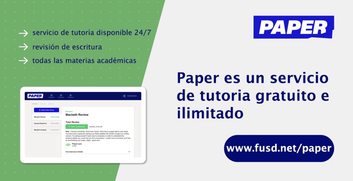 Sequoia Families! Friendly reminder today, tomorrow, and Thursday are minimum days due to parent-teacher conferences! Looking for extra support for success in classes? <a href="/FontanaUnified/">Fontana Unified</a> offers free 24/7 tutoring through Paper! Paper can be accessed through ClassLink.