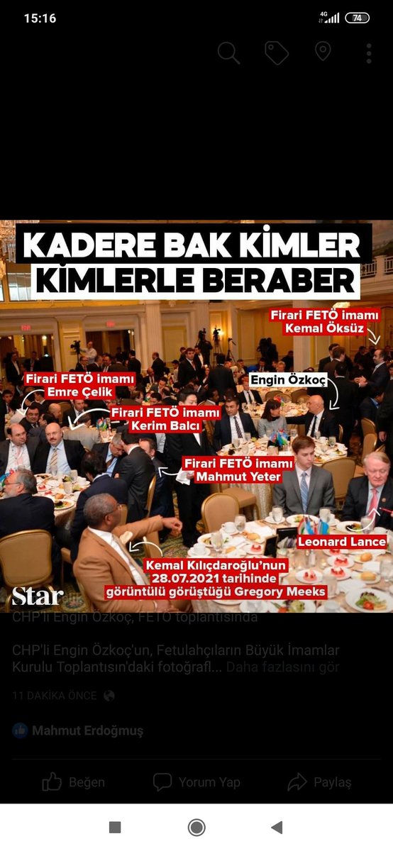 CHP'li Engin Özkoç, FETÖ toplantısında 

CHP'li Engin Özkoç'un, Fetulahçıların Büyük İmamlar Kurulu Toplantısın'daki fotoğrafları ortaya çıktı. Özkoç'un yanında CHP Mv.Sedef Küçük ve CHP Mv.Müslüm Sarı bulunuyor