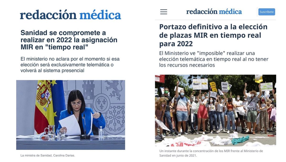 DrMacarron's tweet photo. Buenos días, @CarolinaDarias 

Te pregunté esto el domingo, pero entre tanto tuit tal vez se te pasó. ¿Cómo es posible que hagas una promesa en julio y a primeros de octubre te das cuenta de que "no es posible" porque "no hay medios"? Faltan SEIS meses para la elección de plaza. https://t.co/UTEHImfa01
