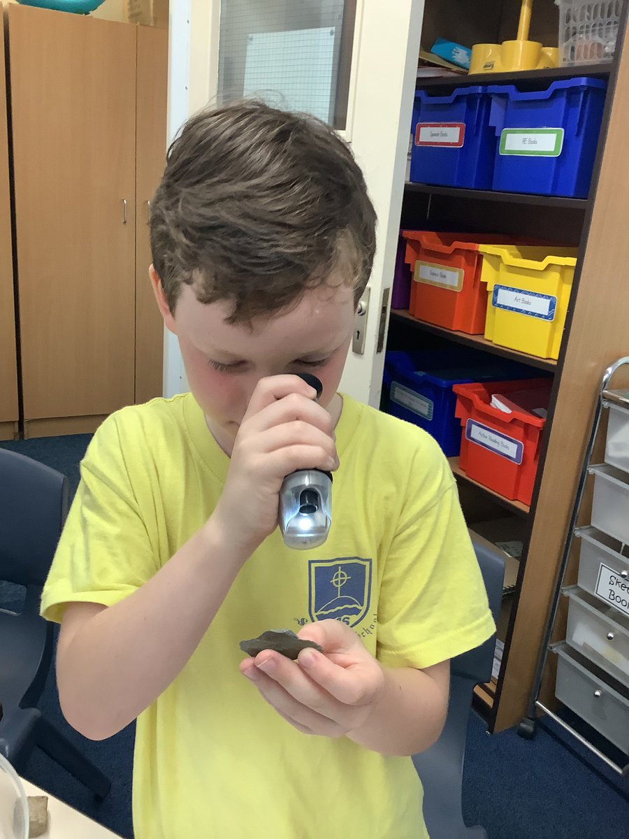 StBridgetsCofE's tweet photo. Class 6 in Y3 had an amazing morning investigating the different properties of Rocks with #hiimpact π¬π₯Όπͺ¨π https://t.co/VhH33sXQ5N