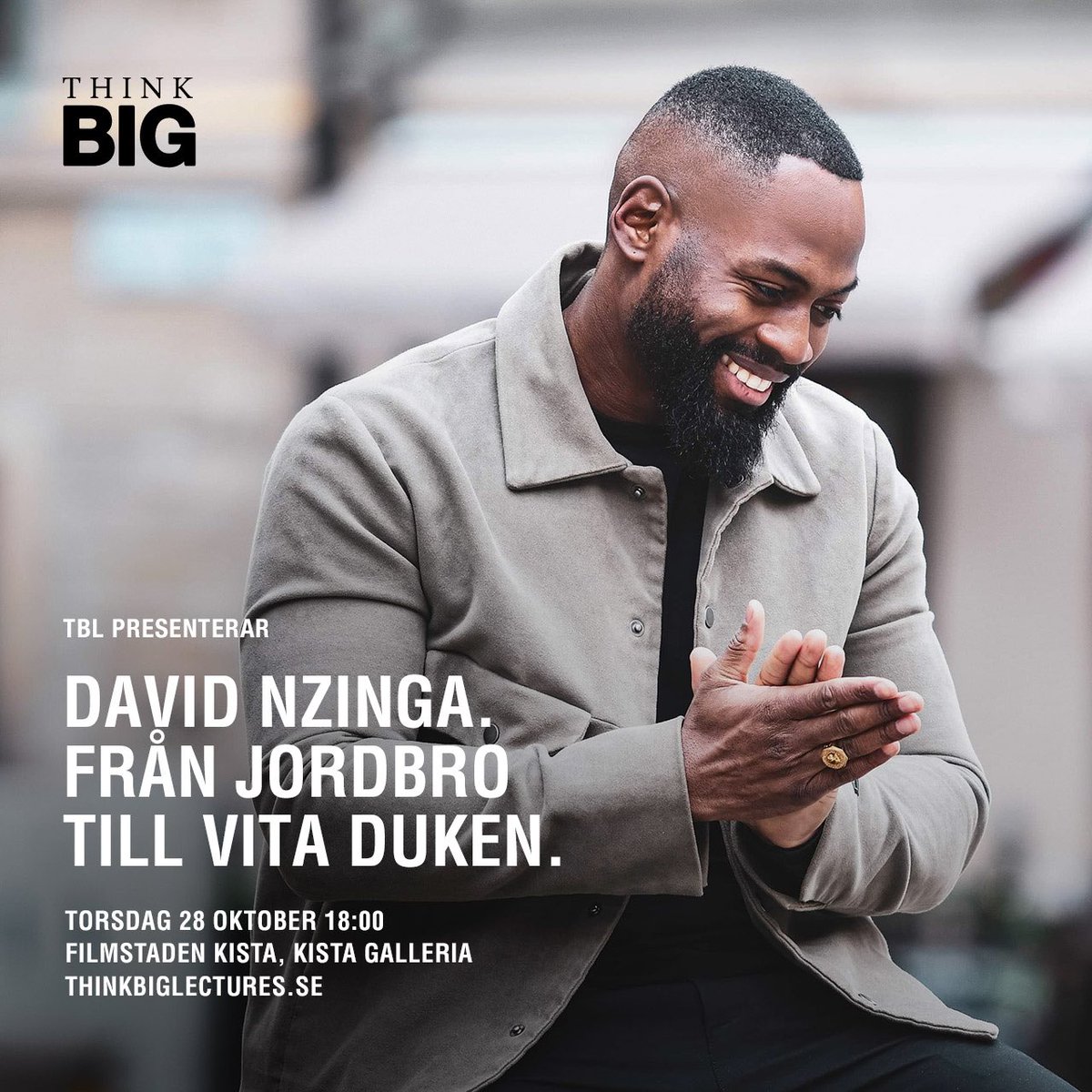 Think Big Lectures är tillbaka 😍
135 platser finns, först till kvarn! 
Anmälan och mer info på thinkbiglectures.se