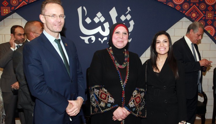 UNDPEgypt's tweet photo. "This year's exhibition is witnessing great development in terms of doubling the no. of exhibitors & the space allocated to them; a testament to the great success #Turathna has achieved over the past two years" Sylvain Merlen, @UNDPEgypt RR ai: https://t.co/JP4sAxteKF https://t.co/1IfOKuutXL