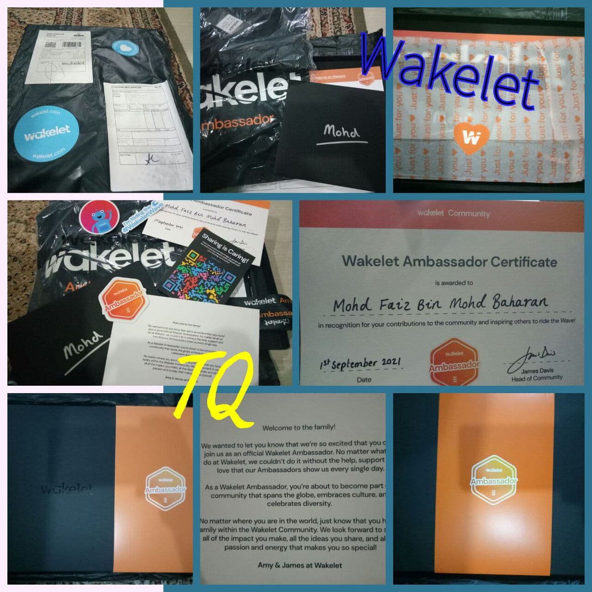 Thanks you so much <a href="/wakelet/">Wakelet 💙</a> ...
i love it...
#wakeletwave 
#Wakelet 
#wakeletambassador 
#sebarilmu