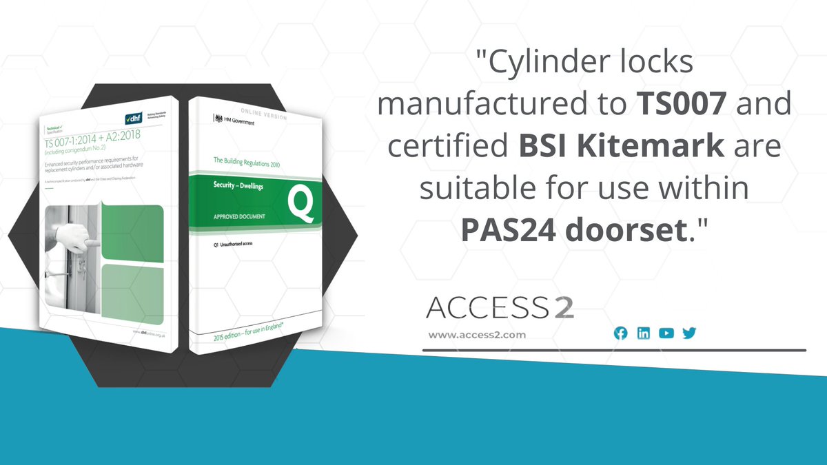 Access2HQ's tweet image. Tigris Premier 3 is our market-leading patent protected mechanical cylinder system 🔑🚪

We&apos;ll be showcasing our range at the @MLAExpo on Friday, head over to stand H2.7 and find out more &amp;gt;&amp;gt;&amp;gt; lnkd.in/djbKyJ8

#MLAExpo #MLA21 #PatentSecurity #Locksmiths #MechanicalLock
